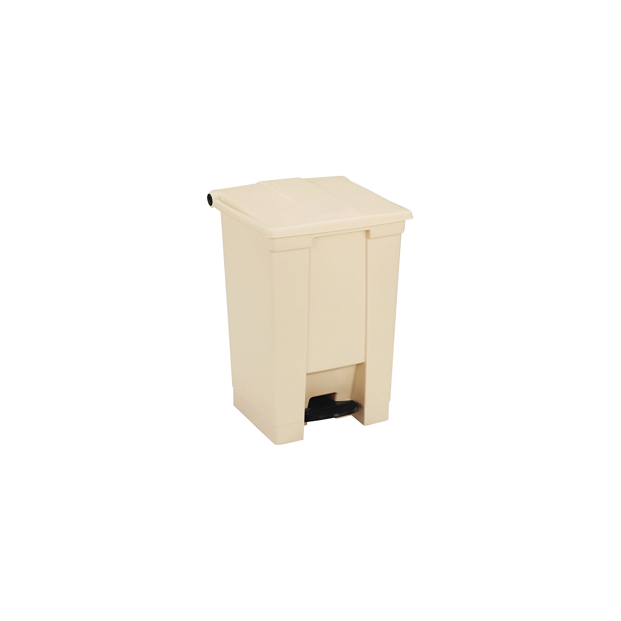 Rubbermaid Step-On Waste Container, 12 Gallons, Beige (RCP6144BEI) Sansujyuku sansujyuku.com