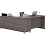 Bestar Pro-Linea 71"W L-Desk, Bark Grey (120863-47)~#|#~s0968777_sc7