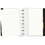 Filofax A5 Classic Bright 4-Subject Professional Notebooks, 5.8" x 8.25", College Ruled, 56 Sheets, Black   (B115007U)~#|#~s0969246_sc7
