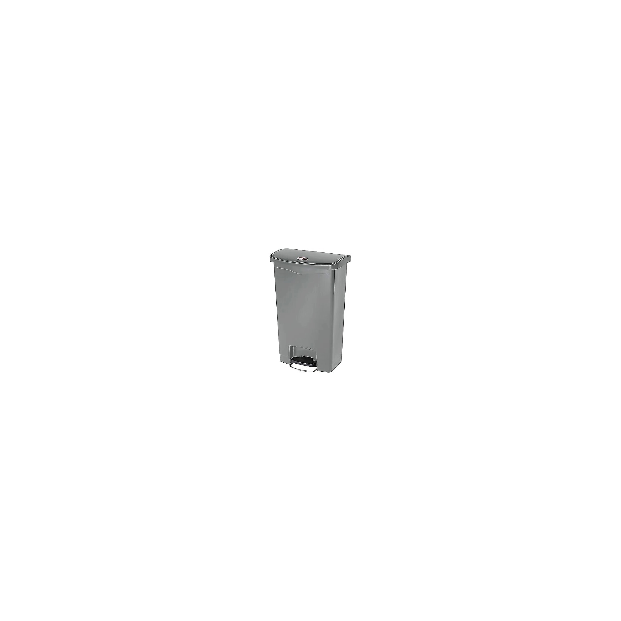 Rubbermaid Slim Jim Resin Front Step-On Trash Can, 13 Gallon, Gray Sansujyuku sansujyuku.com