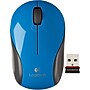 Logitech M187 Wireless Ambidextrous Optical USB Mouse, Metallic Blue (910-002728)~#|#~s0970977_sc7