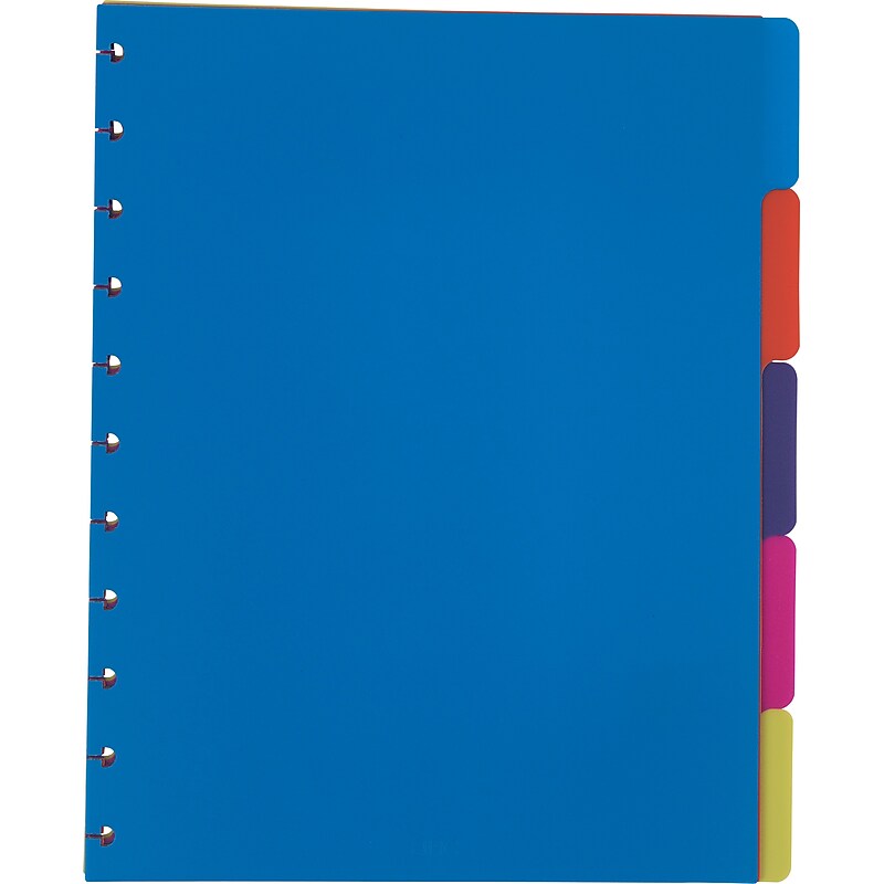Staples® Arc System Tab Dividers, Assorted Colors, 5 PK image 1