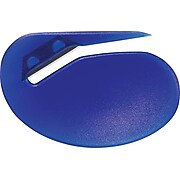 Officemate .75" Handle Letter Opener, Blue (OIC30310)