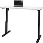 Bestar 48"W Electric Height Adjustable Table, White (65857-17)~#|#~s0971992_sc7