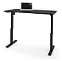 Bestar Universel 60"W Electric Height Adjustable Desk, Black (65867-18)~#|#~s0971994_sc7