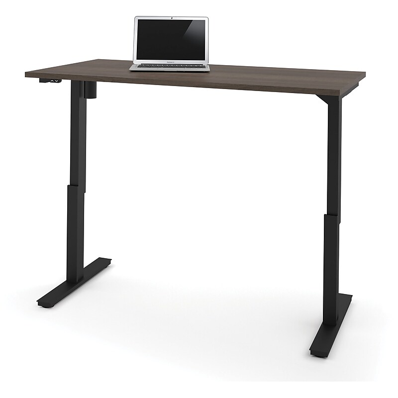 Bestar Universel 60"W Electric Height Adjustable Desk, Antigua (65867-52) image 1