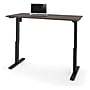 Bestar Universel 60"W Electric Height Adjustable Desk, Antigua (65867-52)~#|#~s0972000_sc7