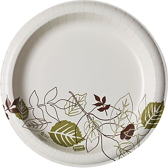 Dixie Ultra Pathways Heavy-Weight Paper Plates, 10”, 125/Pack (SXP10PATH)