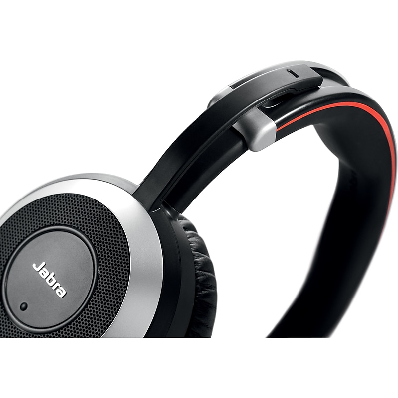 Jabra 80 Professional Noise Canceling Mono Computer Headset, Over-the-Head, Black (7899-823-109) image 1