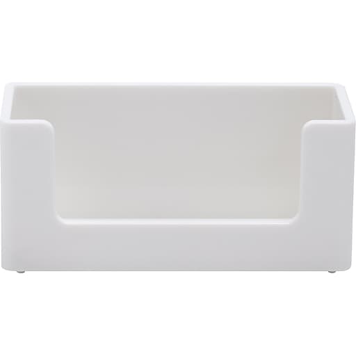 Shop Staples For Poppin White Business Card Holder