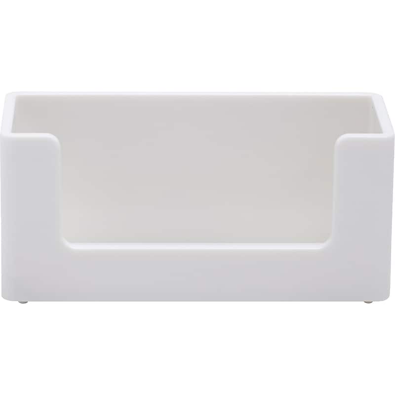 Poppin White Business Card Holder image 1