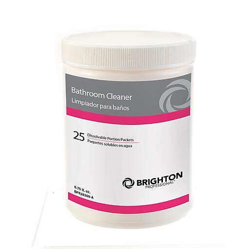 Brighton Professional™ Bathroom Cleaner Dissolvable Portion Packets, 25