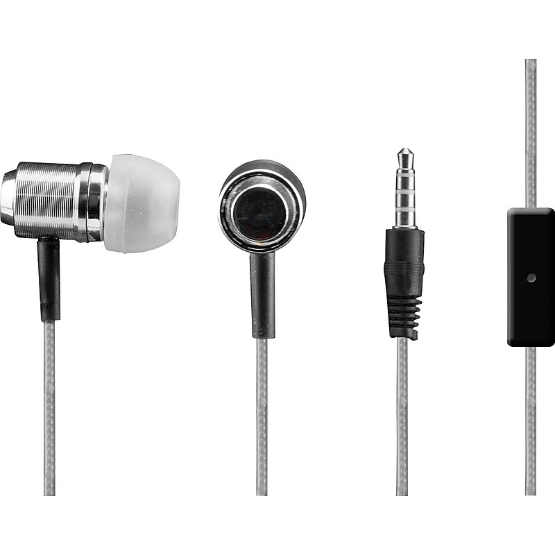 Sentry Premium Ear Buds, Silver image 1
