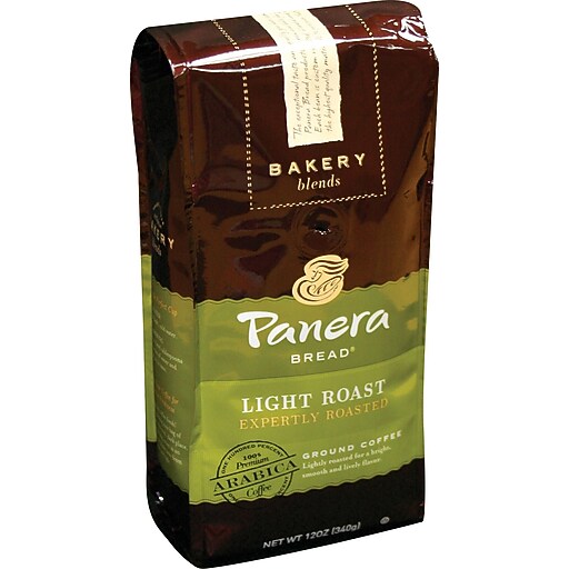 Panera Ground Coffee, Light Roast, 12 oz. Bag at Staples