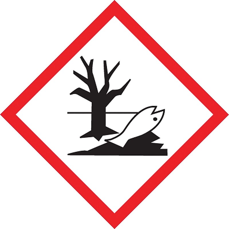 Accuform GHS Pictogram Label, ENVIRONMENT, 1" x 1", Adhesive Coated Paper, 250/Roll (LZH608PS2) image 1