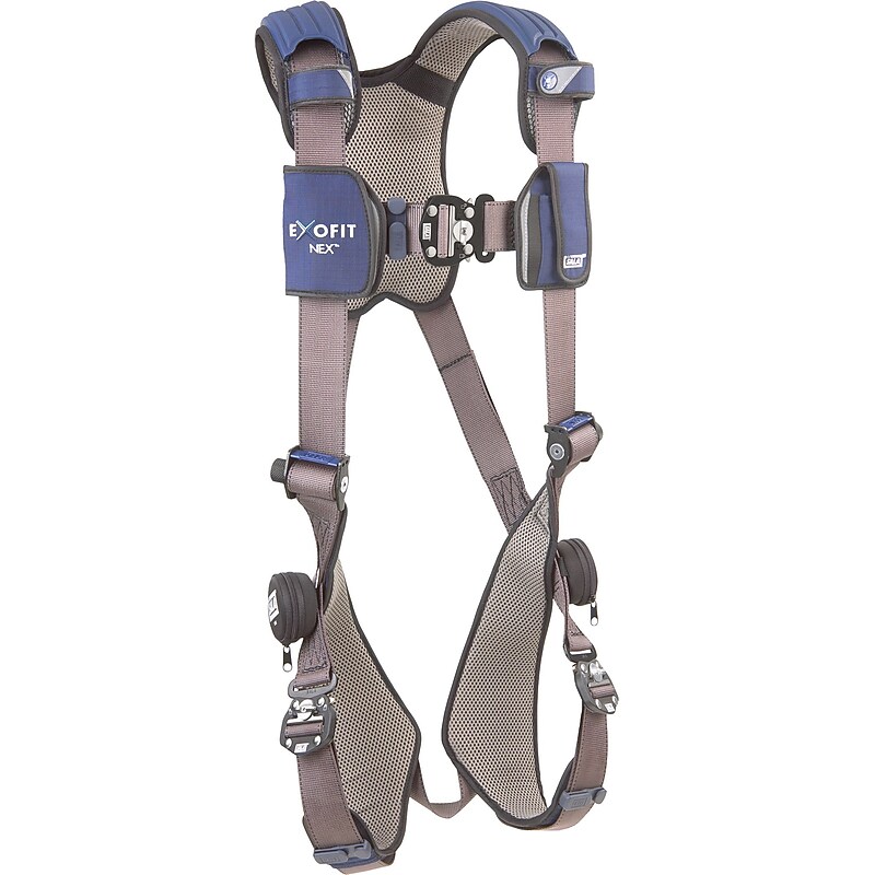 Capital Safety Vest Style Harness, Extra Large, 420 lbs. Capacity, Blue (098-1113010) image 1