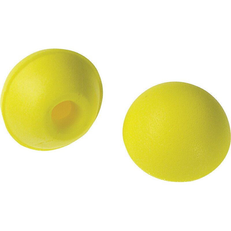 3M Occupational Health and Environmental Safety Cordless Earplugs, 25dB, Yellow, 5/Pack (3212103) image 1