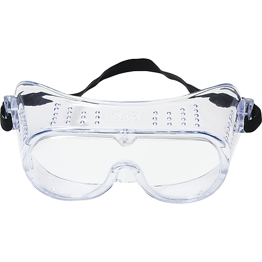 3M Safety Goggles, Clear Lens (406500000010) Staples