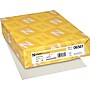 Neenah Paper Classic® 8 1/2" x 11" 24 lbs. Laid Writing Imaging Paper, Antique Gray, 500/Ream~#|#~s0976860_sc7