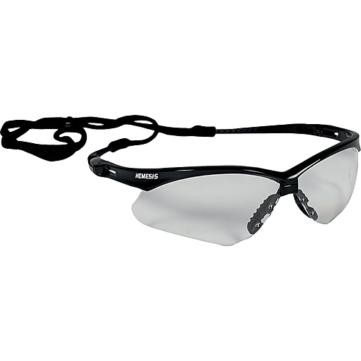 Jackson Nemesis ANSI Z87.1 Safety Glasses, Clear (25676) Staples