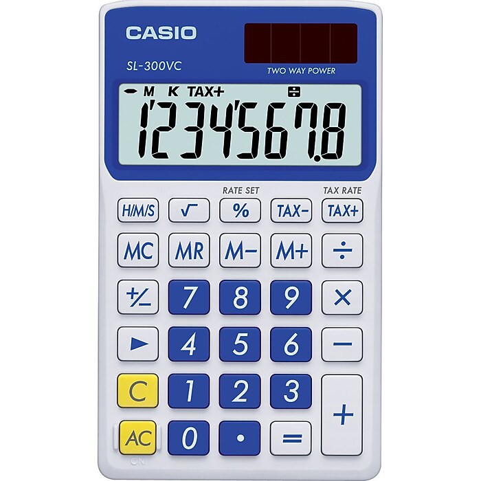 Casio® SL300VC 8-Digit Standard Function Calculator | Staples