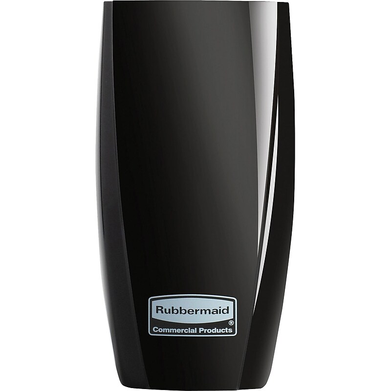 Rubbermaid TCell Dispenser - Black - Battery - 1 Each - Black image 1