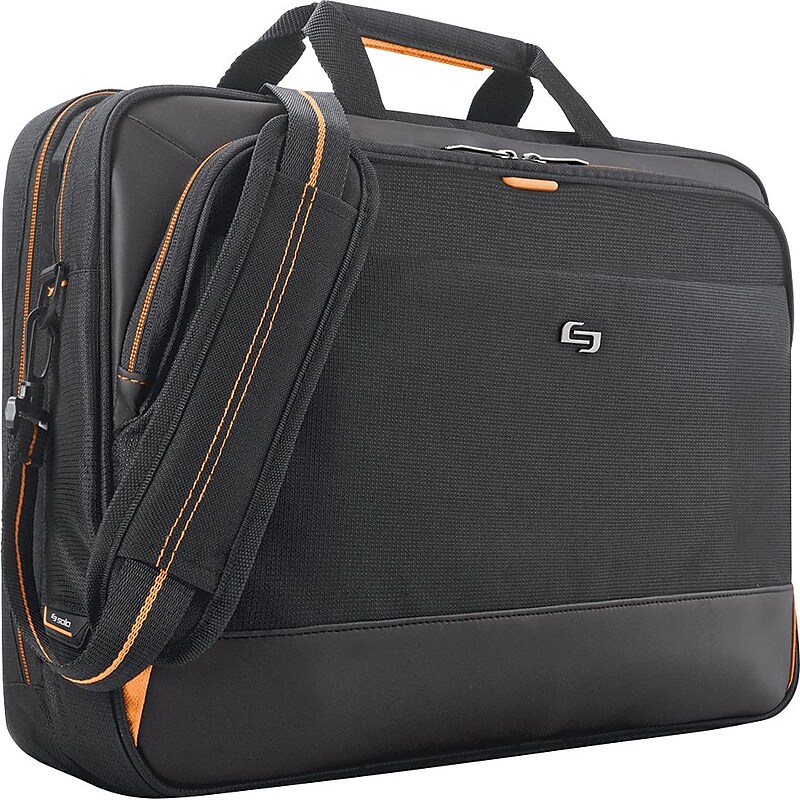 Solo New York Focus Briefcase, 17.3", Black (UBN300-4) image 1