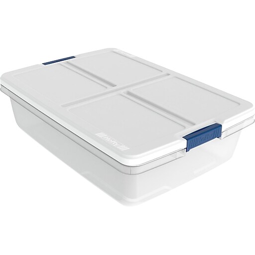 Hefty 34 Quart Storage Container, 6/case at Staples