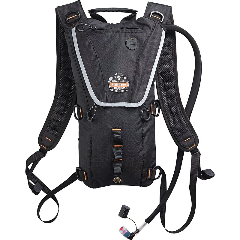 Ergodyne Chill-Its 5156 Premium Low Profile Hydration Pack, Black (13161) image 1