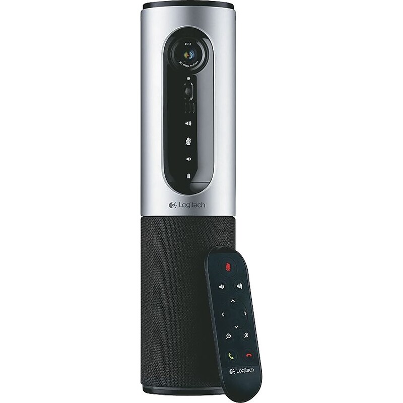 Logitech ConferenceCam Connect, 1920 x 1080 pixels, Silver (960-001013) image 1