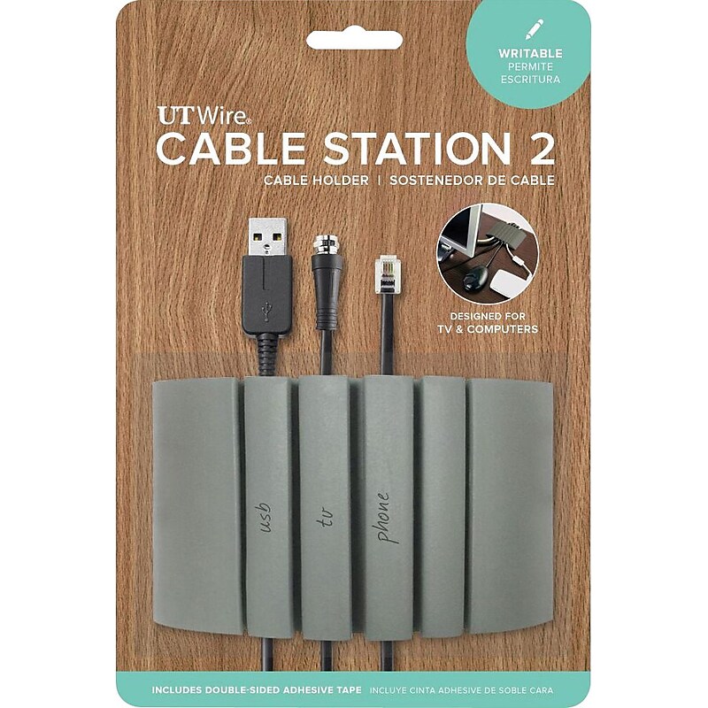 UT Wire Cable Station II, Gray (UTW-CS04-GY) image 1