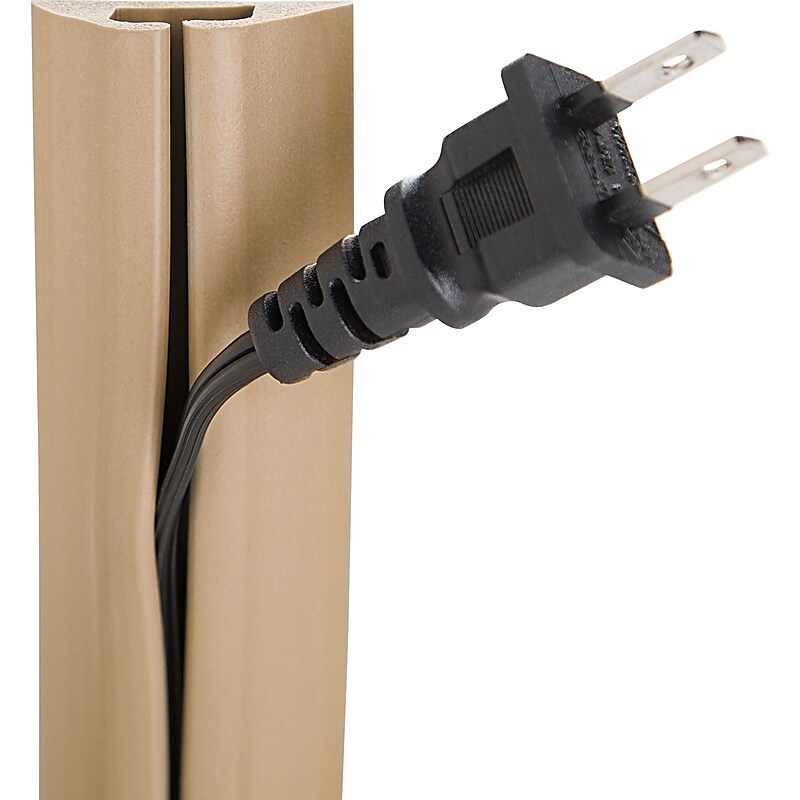 UT Wire 5' Cable Concealer, Beige (UTW-CPM5-BG) image 1