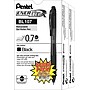 Pentel EnerGel-X Retractable Roller Gel Pens, Medium Point, Black Ink, 24/Pack (BL107ASW2)~#|#~s0982816_sc7