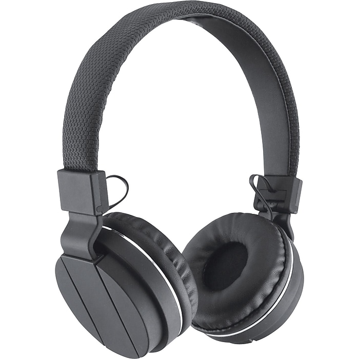 Sentry Black Diamond Headphone, Silver (HM802) | Staples