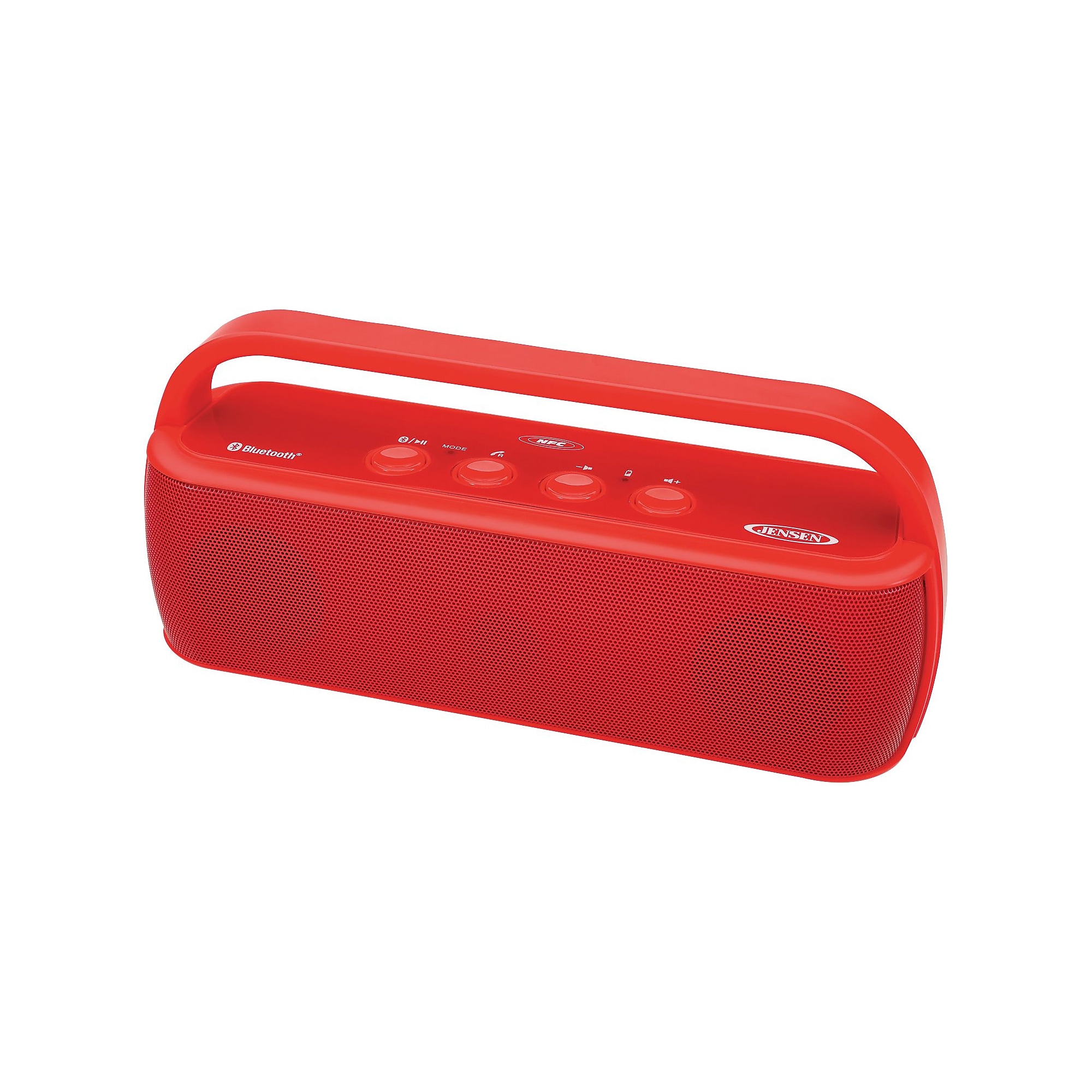 Jensen Portable Wireless Bluetooth Speaker, Red Sansujyuku sansujyuku.com