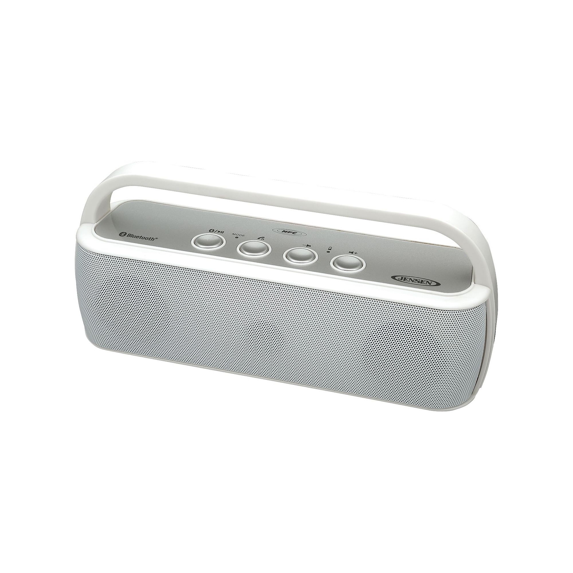 Jensen Portable Wireless Bluetooth Speaker, White (SMPS-627-W) Sansujyuku sansujyuku.com