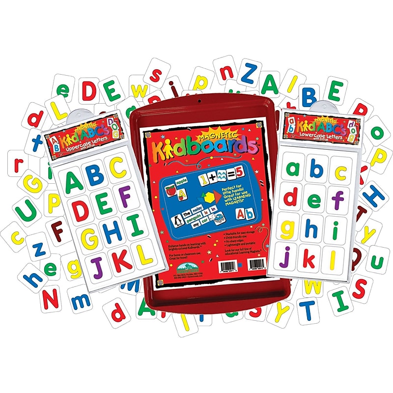 Barker Creek Learning Magnets Letters Activity Kit, 77/Set (LM2402) image 1