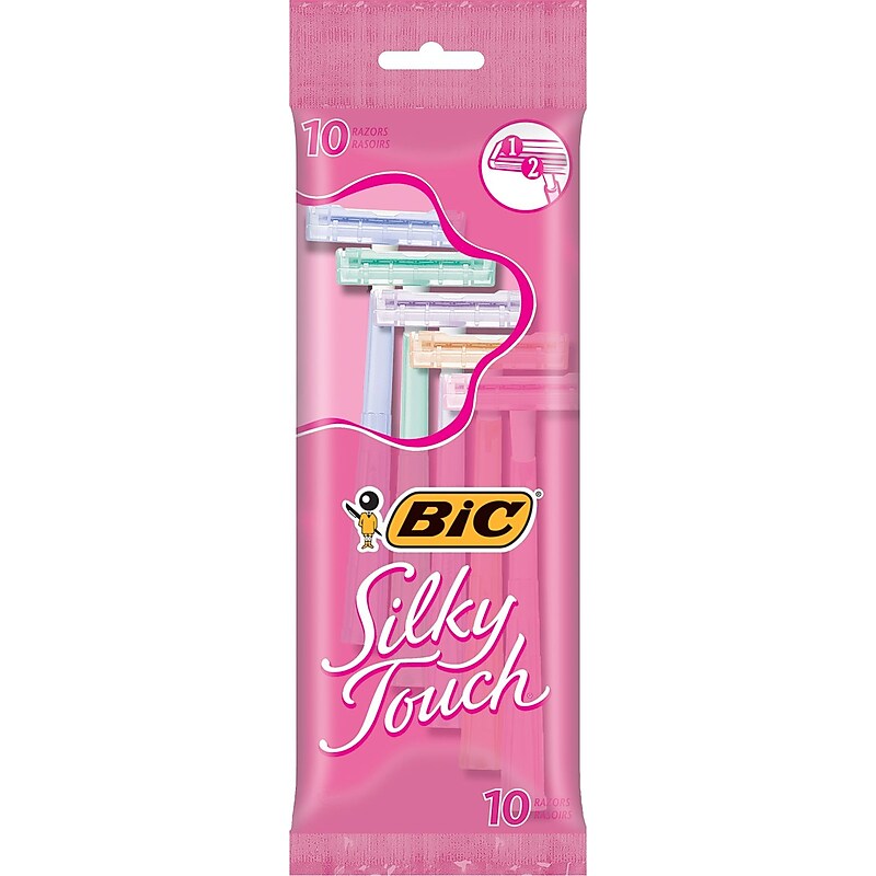 BIC Twin Select Silky Shaver, 10/Pack (STWP101) image 1