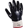 SHOWA® 7166R Cotton Liner Nitrile Coated Nitrile Work Gloves, Blue, 12/Pack~#|#~s0985890_sc7