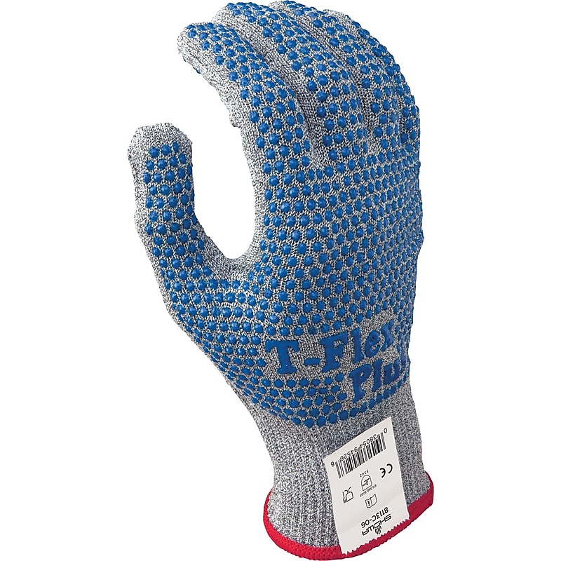 Best Manufacturing Company Gray Cut Resistant 1/Pair Cut Resistant Glove, L image 1