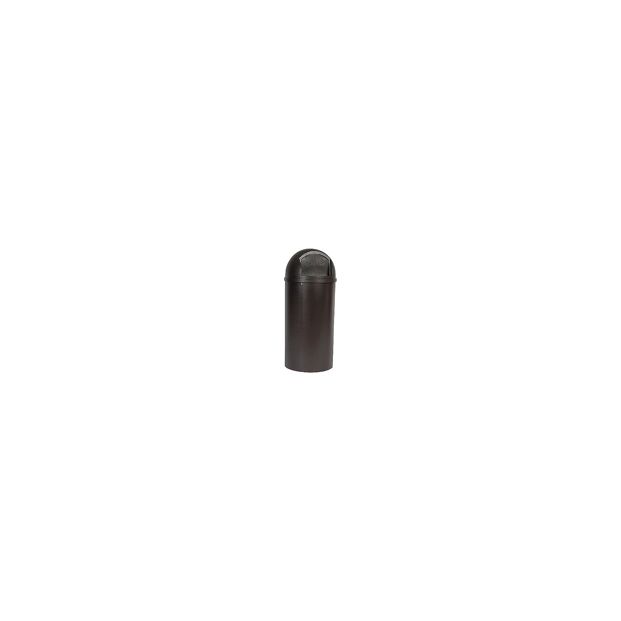 Rubbermaid Marshal Classic Container, Round, Polyethylene, 15 Gallon, Brown Sansujyuku sansujyuku.com