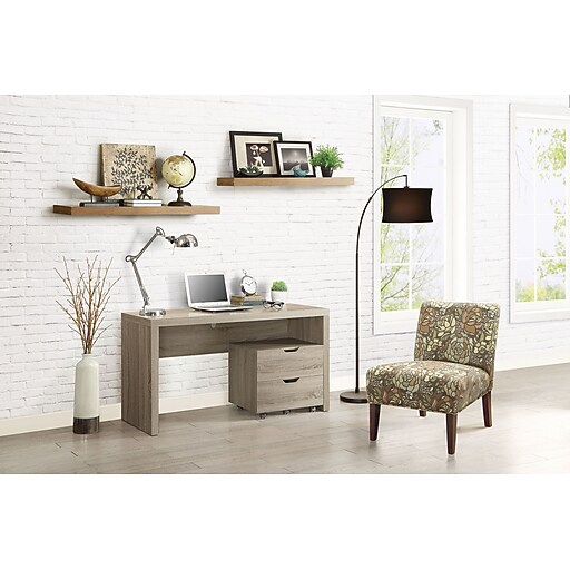 Whalen Manning Desk & Rolling Storage Staples