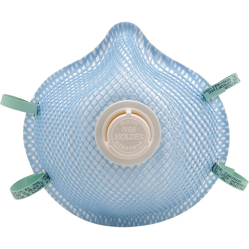 Moldex Low-Profile Particulate Respirator, 10/Box image 1