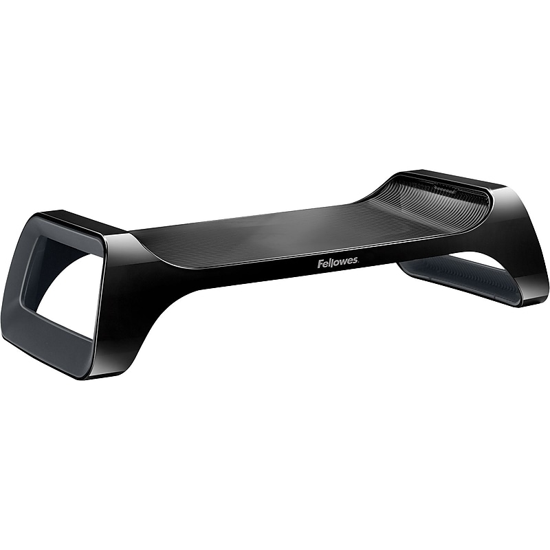 Fellowes I-Spire Series Monitor Stand, Up to 21" Monitor, Black (9472301) image 1