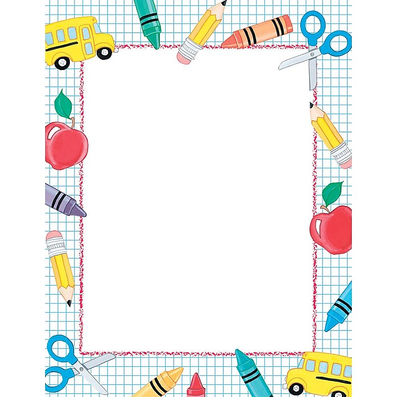 Great Papers! Everyday Letterhead, School Stuff, 80/Pack (2013195) image 1