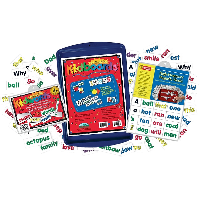Barker Creek Learning Magnets Kidwords Activity Kit, 261/Set (LM2406) image 1