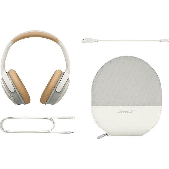 Bose SoundLink Around Ear Wireless Headphones II White 741158 0020 Staples