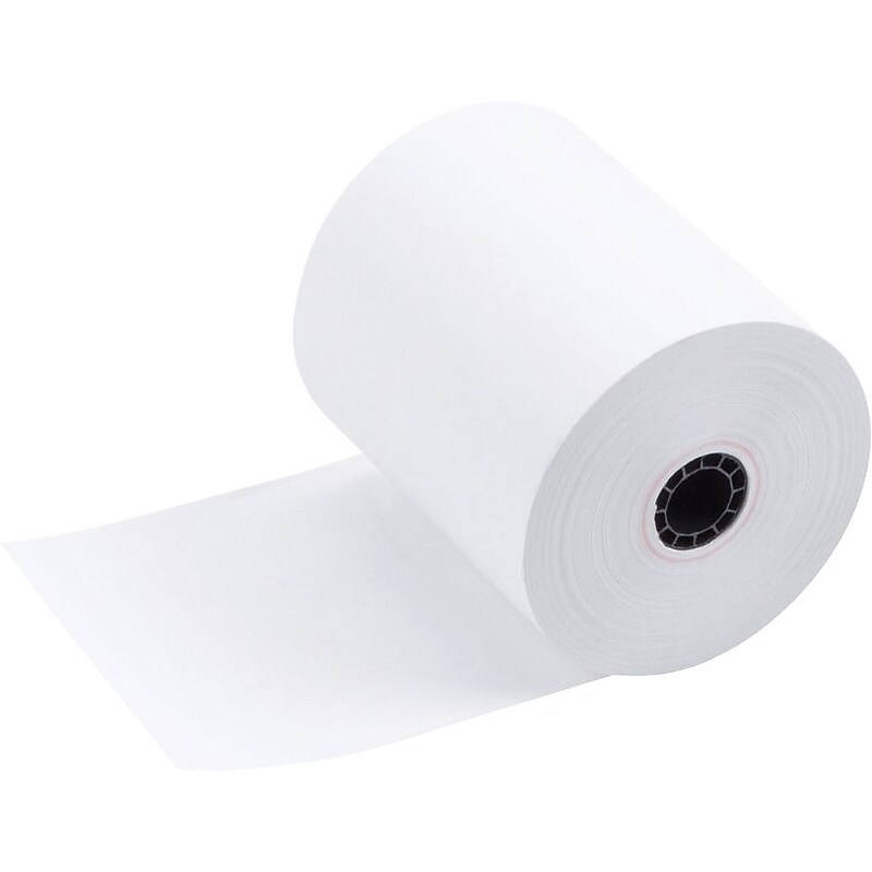 Alliance Thermal Gas Pump Paper Rolls, 2 1/4" x 400', BPA Free, 12 Rolls/Pack (3316) image 1