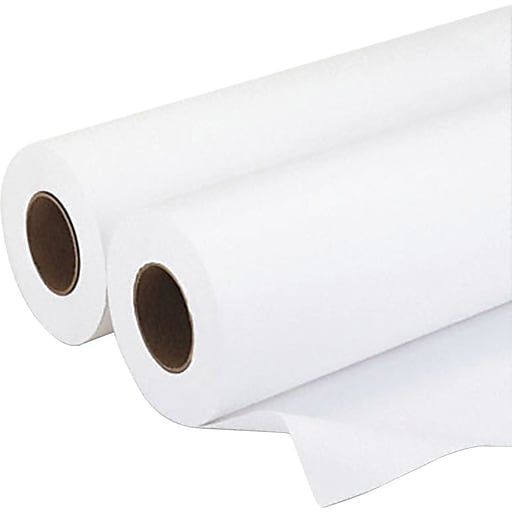 Alliance Wide Format Paper Rolls, 20lb with 3 Core (18 In x 500 Ft | 3  Core, 20lb | 4 Rolls)