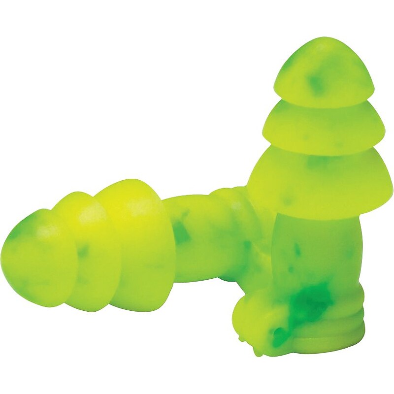 Moldex Jets Reusable Foam Uncorded Earplugs, NRR 27 dB, Green, 50/Box (6450) image 1